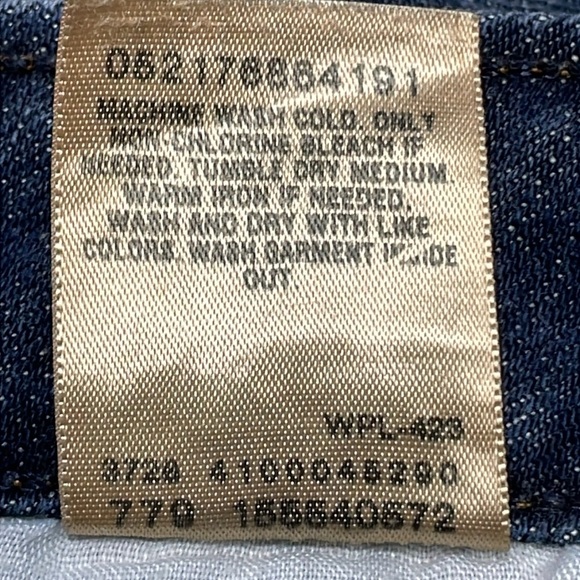 Levi’s 545 Low Cut Boot Denim Jeans 14 Long - Picture 13 of 15